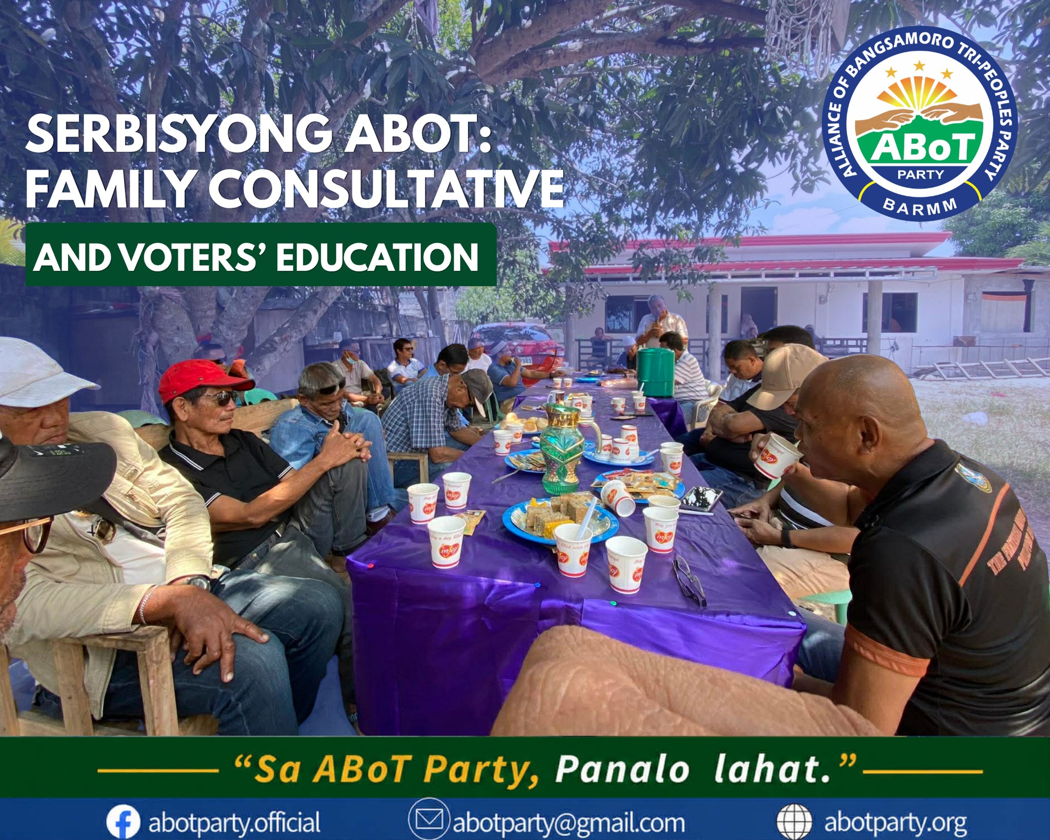 𝐒𝐞𝐫𝐛𝐢𝐬𝐲𝐨𝐧𝐠 𝐀𝐁𝐨𝐓: 𝐅𝐚𝐦𝐢𝐥𝐲 𝐂𝐨𝐧𝐬𝐮𝐥𝐭𝐚𝐭𝐢on 𝐚𝐧𝐝 𝐕𝐨𝐭𝐞𝐫𝐬' 𝐄𝐝𝐮𝐜𝐚𝐭𝐢𝐨𝐧